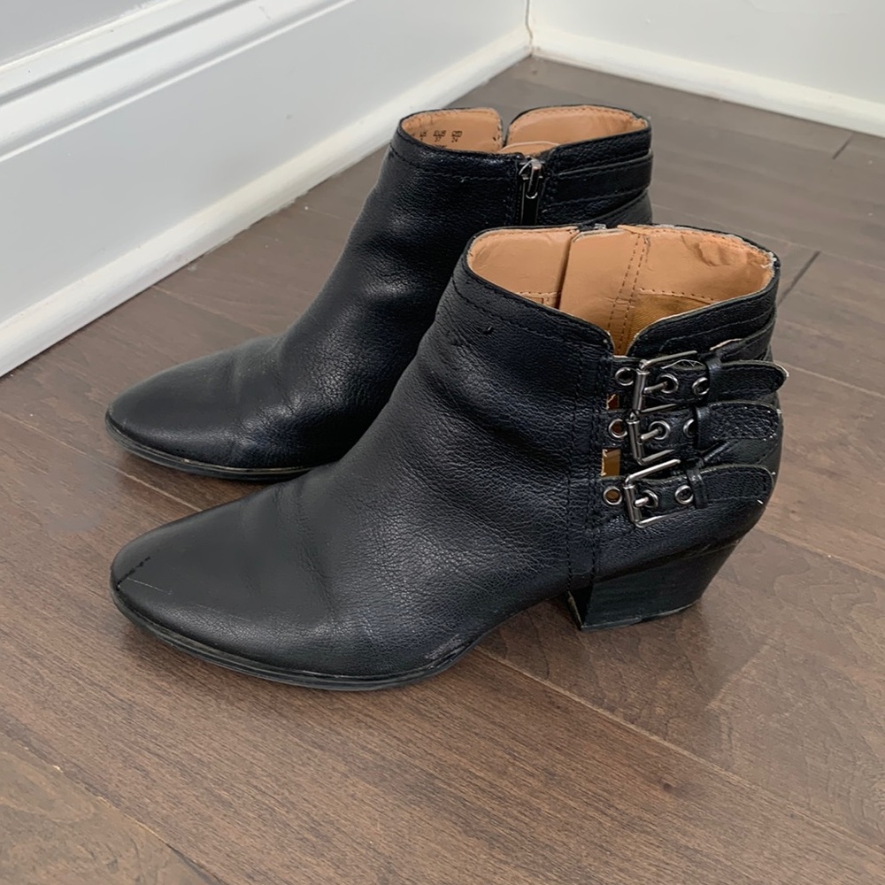 Franco Sarto black booties